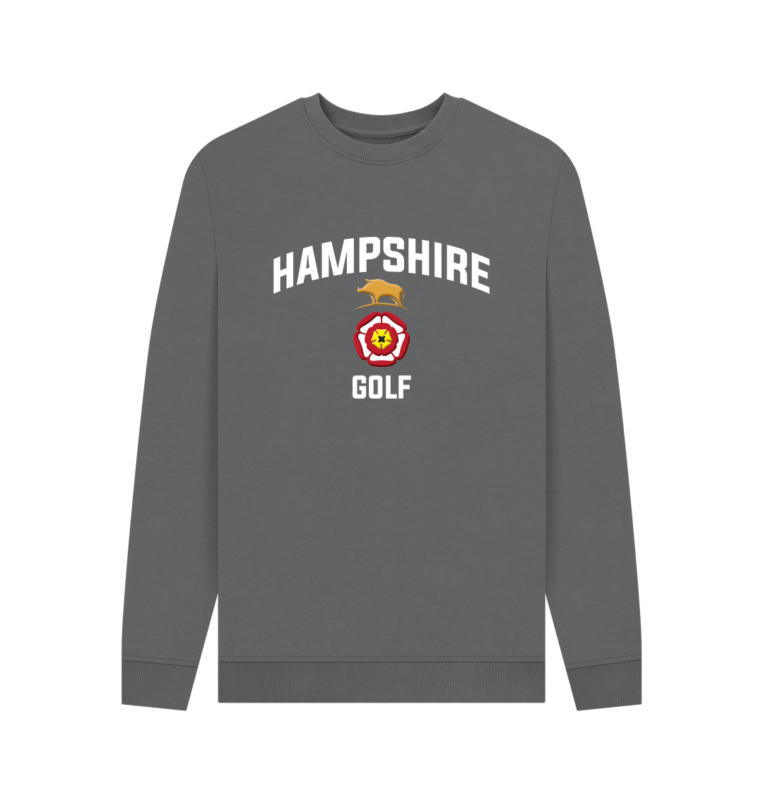 Slate Grey Printed Sweater