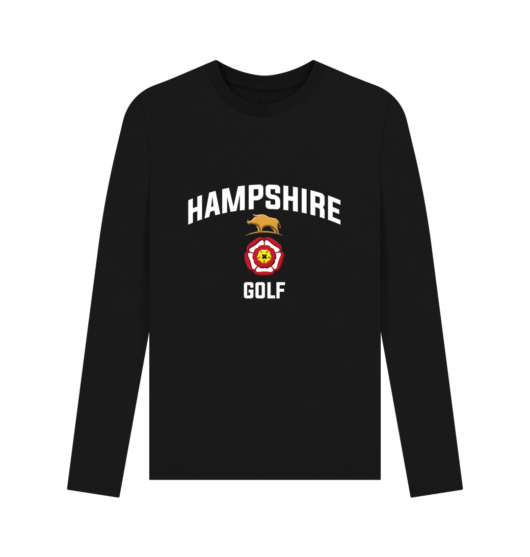 Black Printed Long Sleeve T Shirt