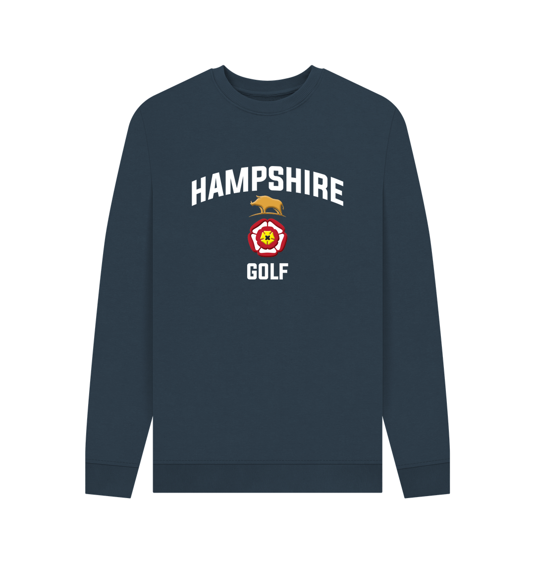 Navy Blue Printed Sweater